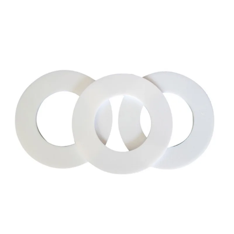 Factory ptfe washer customized flat ptfe gaskets suit for sealing