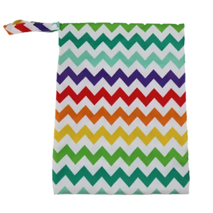 30cm x 40cm Best Waterproof Wet Dry Bags for Baby Cloth Diapers Washable Travel Wetbag