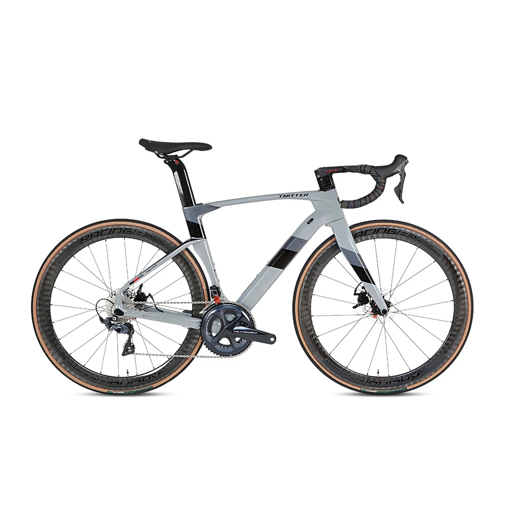 New ultra-light full carbon fiber frame wheel set UT/R8000 road bike racing 700C road bike