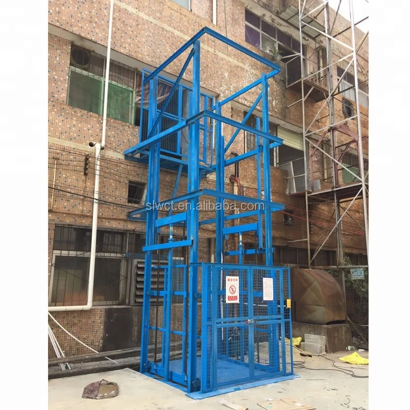300kg Vertical Platform Hot Sale Goods Lift Elevator Home Lift