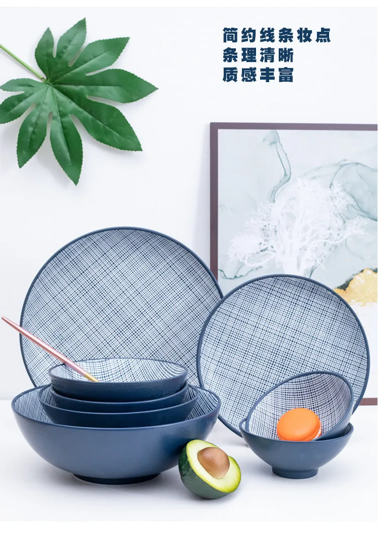 Korean Style Ceramic Porcelain Khaki Color Round Shape Home Restaurant Tableware Low MOQ Dinnerware Set