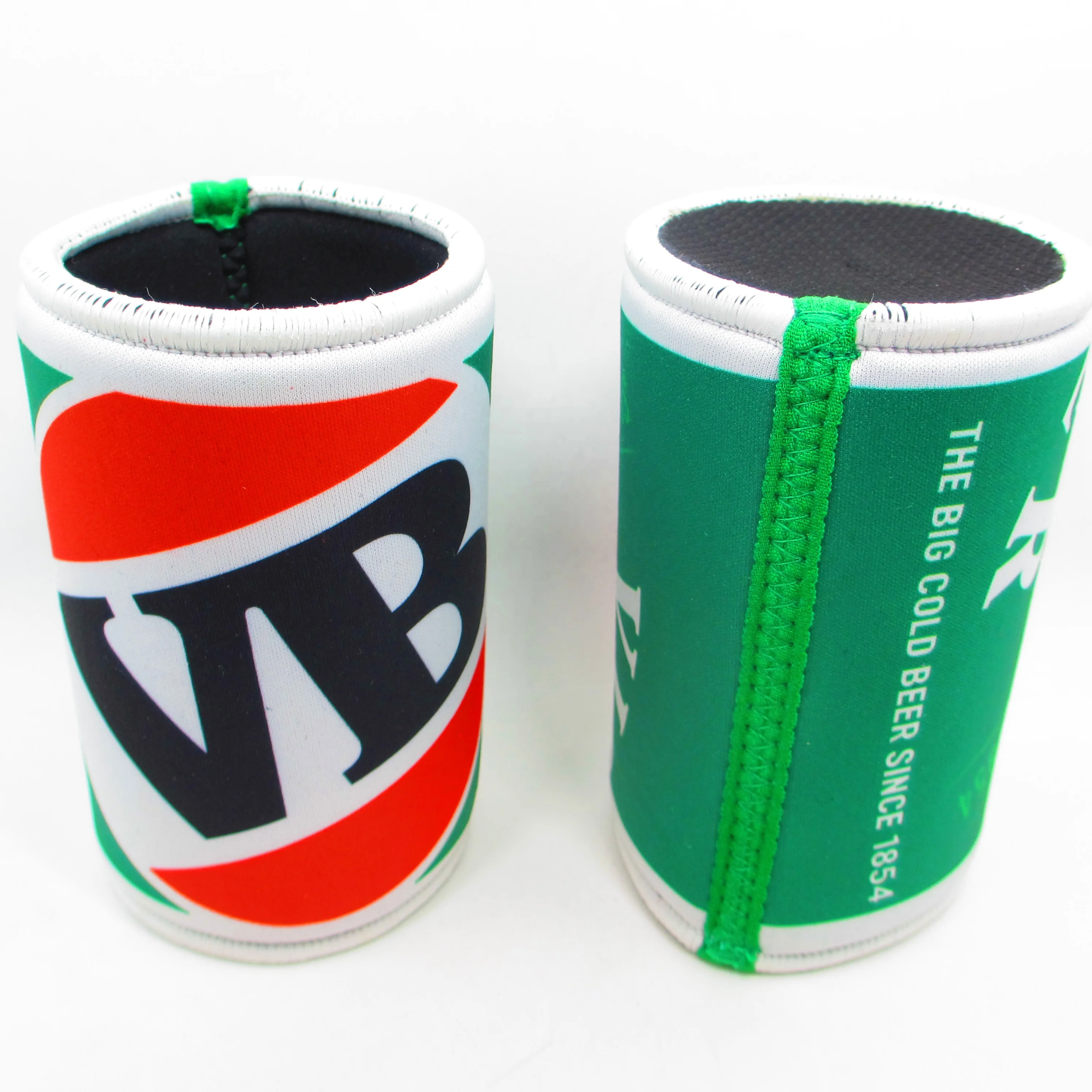 Insulated Sublimation Neoprene 330ML / 500ML Tube Stubby Can Cooler