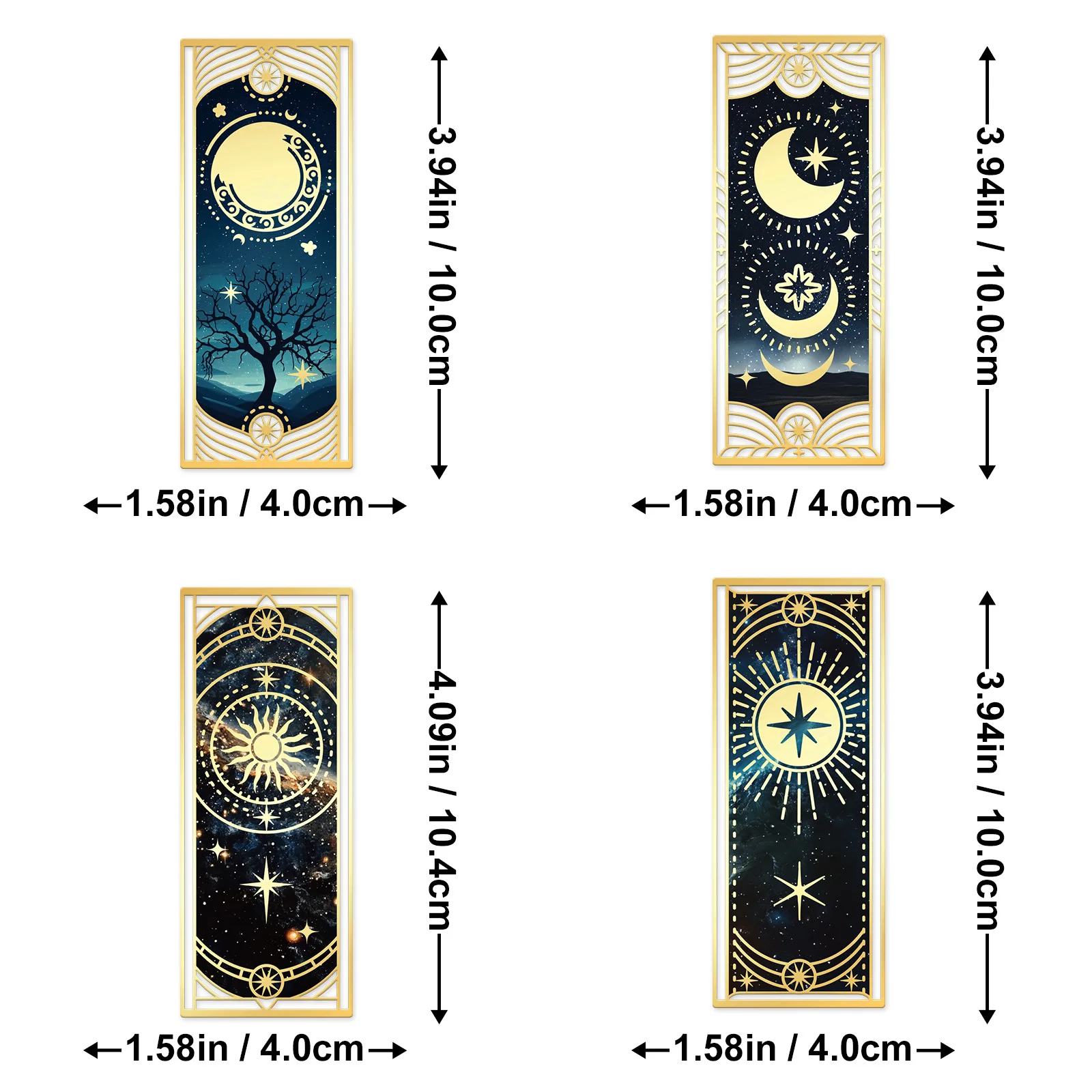 Bookmarks Waterproof Cute Book Markers Clip Set for Teachers Students Book Lovers Reading for School Office Home Supplies