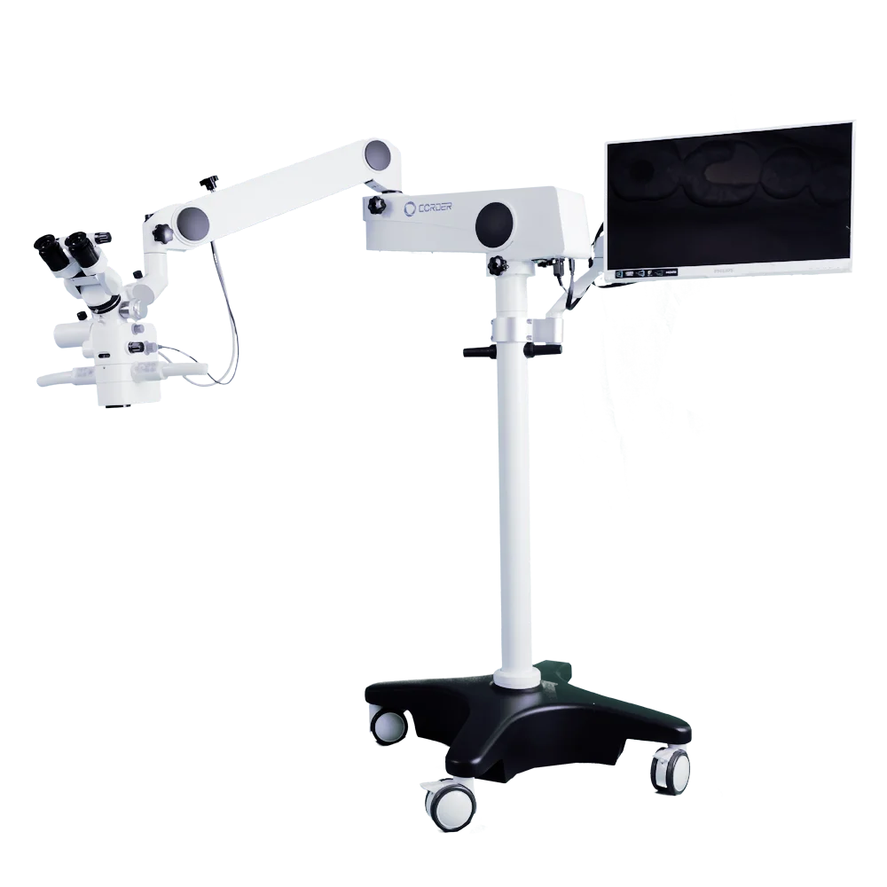 Dental Unit Equipment Dental Led Surgical Operating and Dental Microscope Electronique Dentaire China Electric Metal CE 3 Years