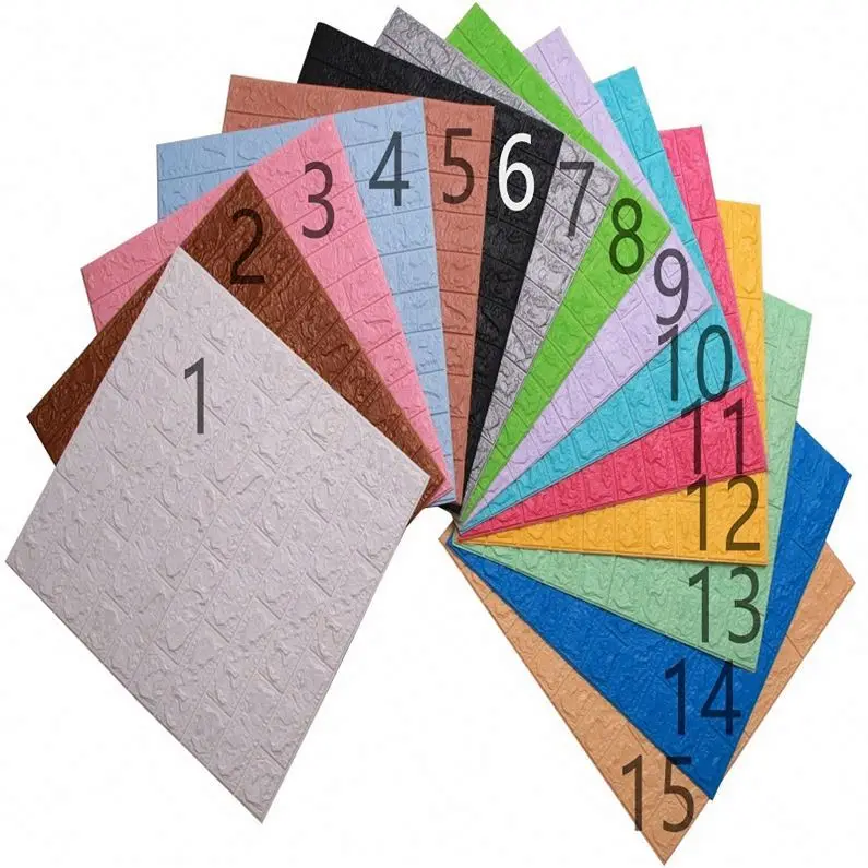 Best Factory Price  Luxury Non-Woven Wallcovering 3D Wall Stencils