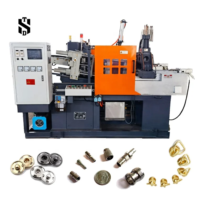 zinc alloy hot chamber die casting machines for making zipper slider door handle