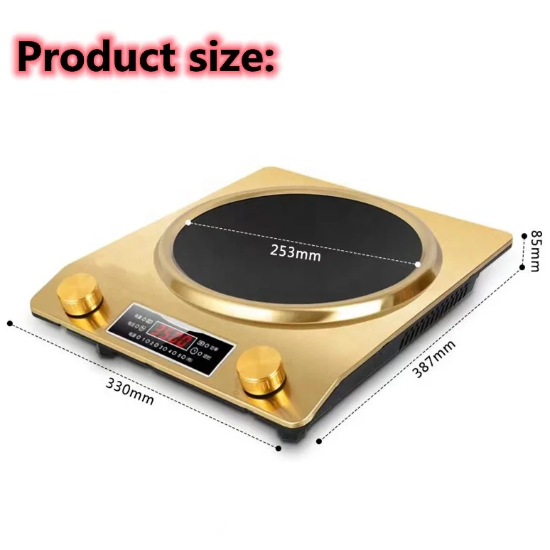 OPUR 3.5kw Single Multifunctional Electric Cooktop 240v Portable Stove Commercial Induction Cooker