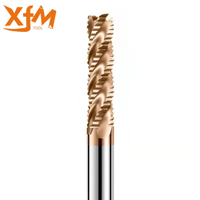 Best Quality Endmill Solid Carbide Cutting Tools 3 Flutes Aluminum End Mill Rough Leather Knife