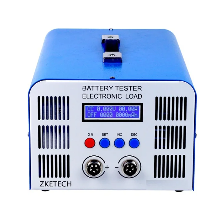 110V/220V вход zketech EBC-A40L 5V 40A высокий ток источник питания литий-ионная LiFePo4 с тестером емкости заряда