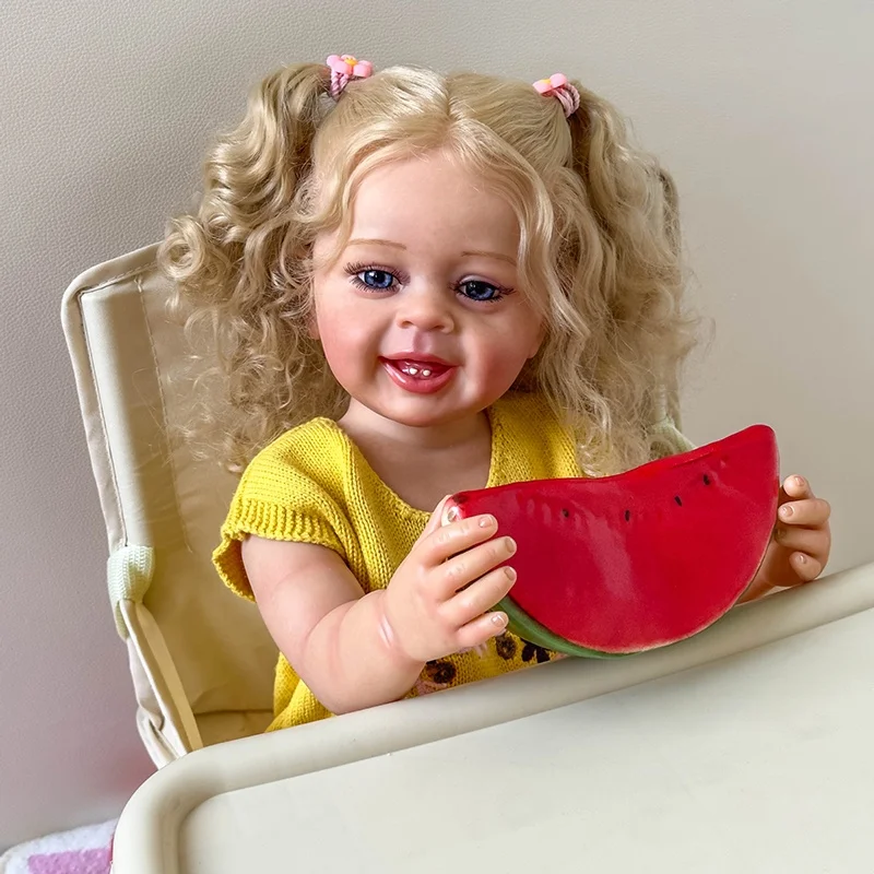 55cm realistic full body silicone vinyl real newborn baby toddler doll gifts lifelike soft touch reborn dolls for small children