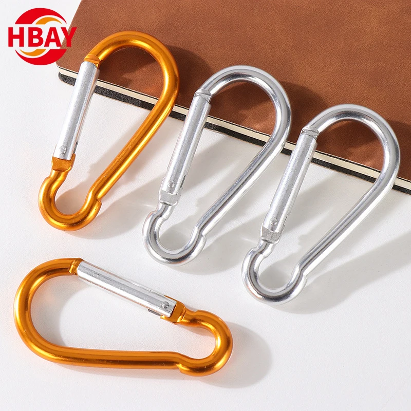 Metal climbing buckle No.5 backpack hook aluminum alloy multifunctional safety climbing buckle