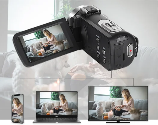  Цифровая камера HD широкоугольный объектив DV Беспроводной профессиональный видео в режиме реального времени дистанционное управление камерой 4K