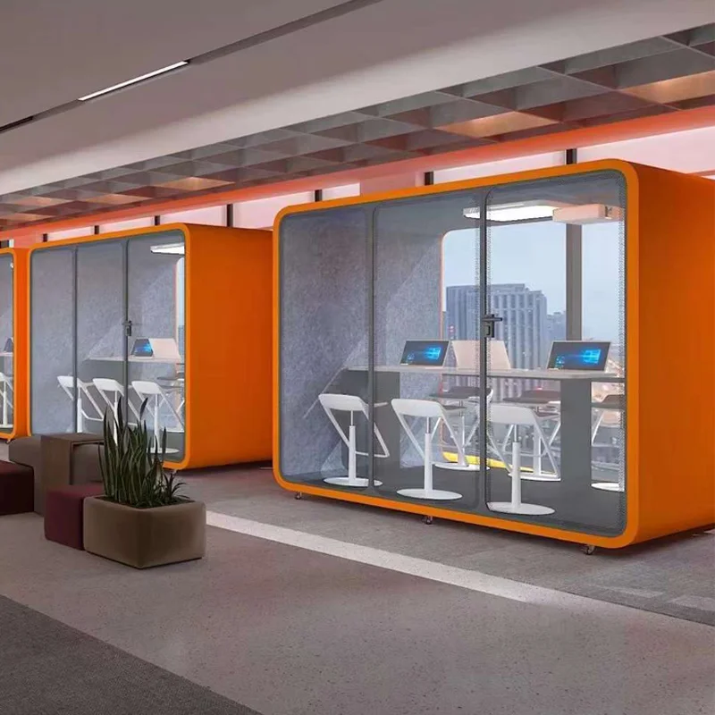 New Model Modular Soundproof Booth Sleeping Pod With Sofa Bed Noise Isolation Sleep Booth Nap Pod Cabinet In The Hospitals