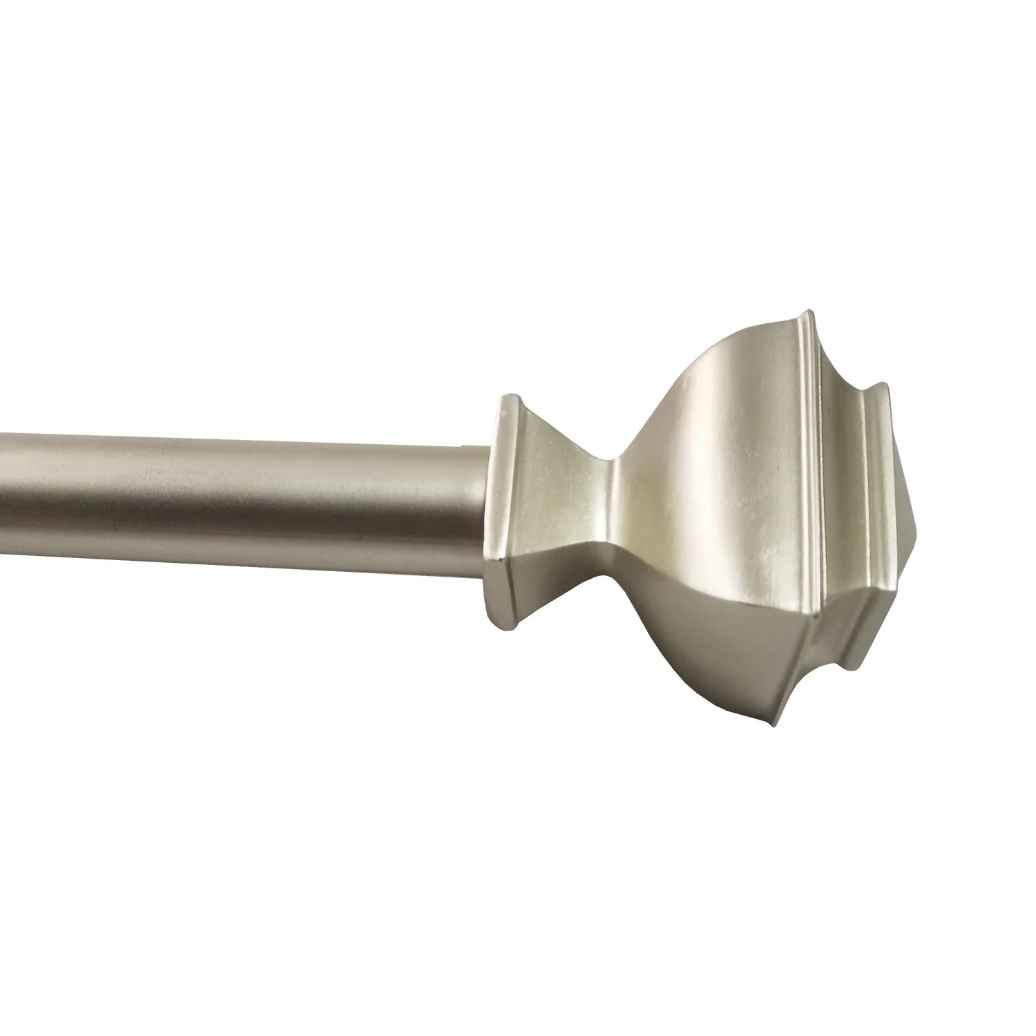 Hot Sale Metal Curtain Rod And Window Decorated Hardware Curtain Rod Head Curtain Rod Finial