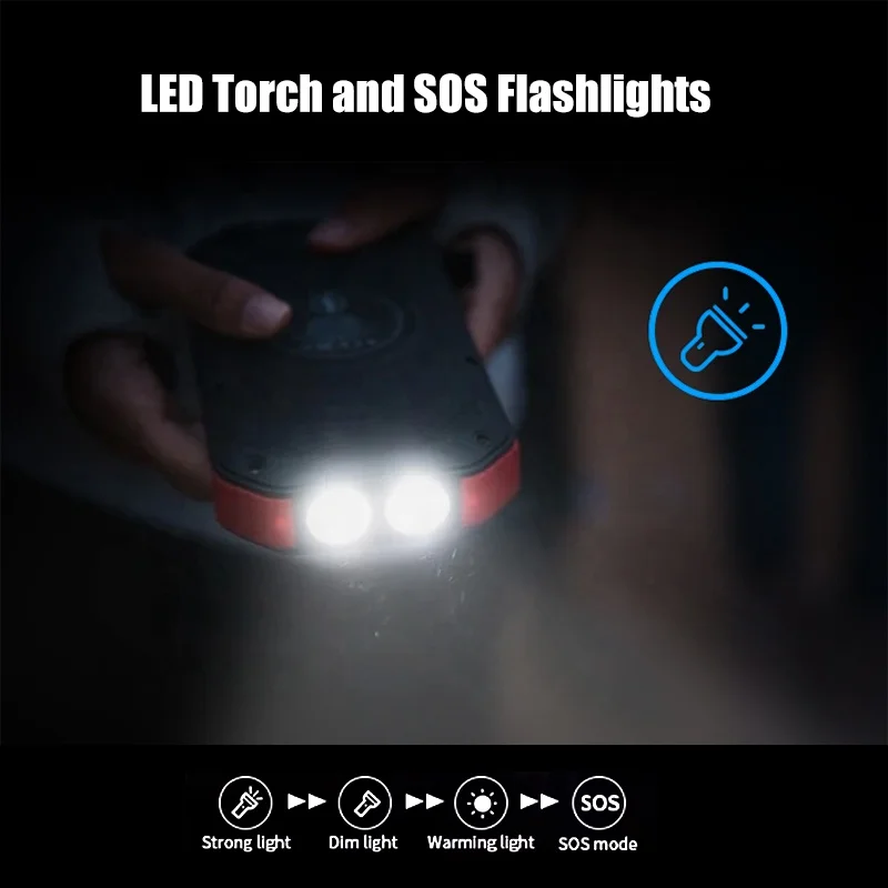 New 30000mah Solar Power Bank Waterproof Battery Charger 10W Wireless Power Bank with Solar Panel