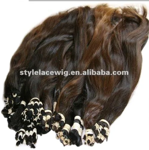 Peruvian Virgin Remy Human Hair Bulk/Weaves