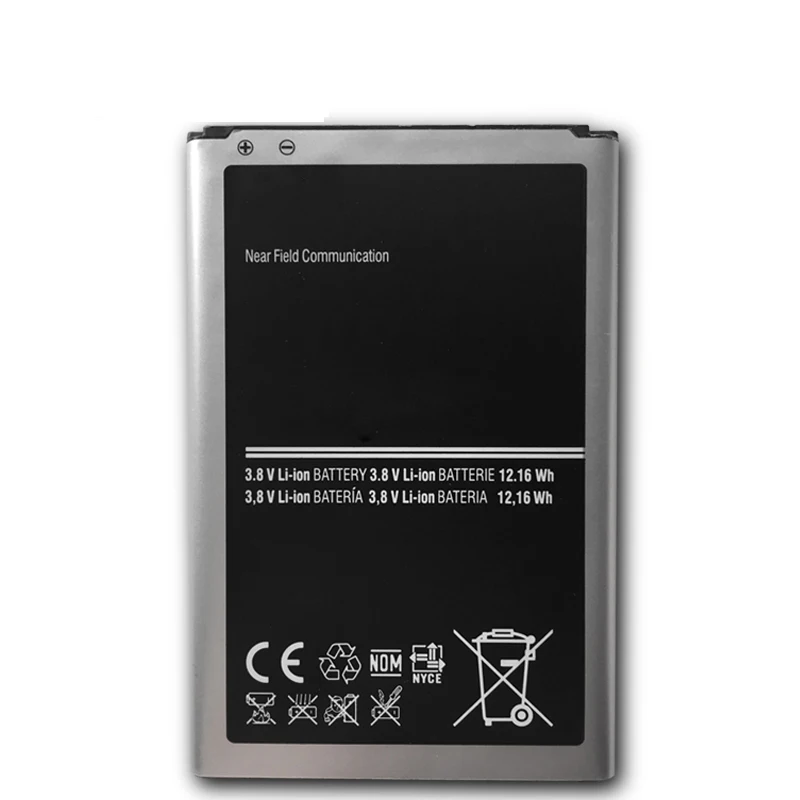 Сменный аккумулятор для Samsung Galaxy Note 3 B800BC B800BE 3200 мАч N9000