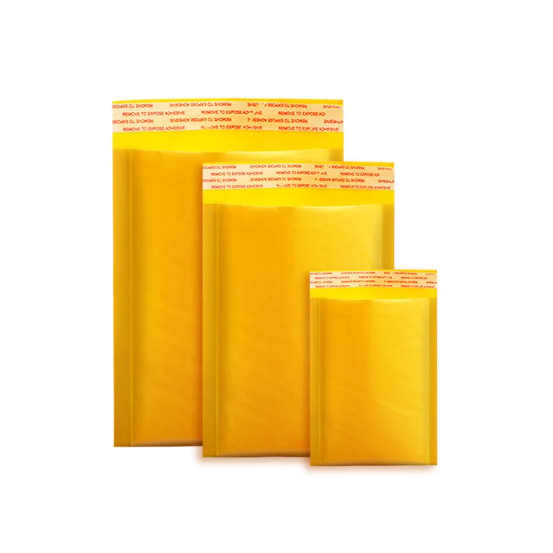 Custom printed packaging thickened kraft paper bubble envelope bag / bubble envelope wholesale