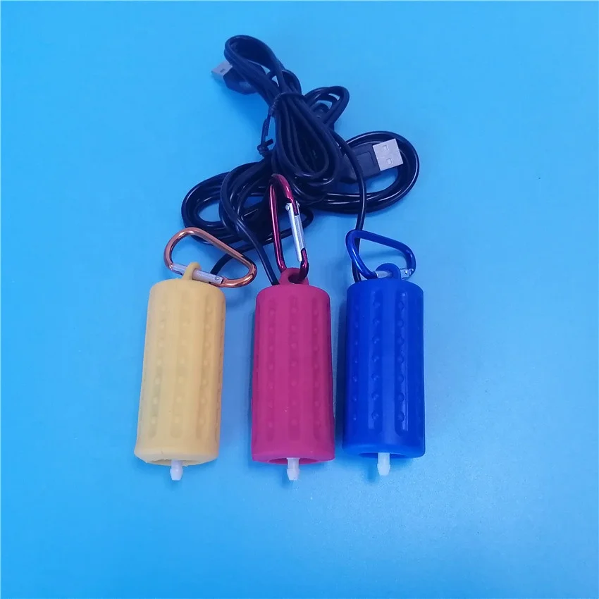 Portable Easy Carrier Smallest Dosing Mini Aquarium Usb Fish Tank Aquatic Quietest Oxygen Air Pump 2W