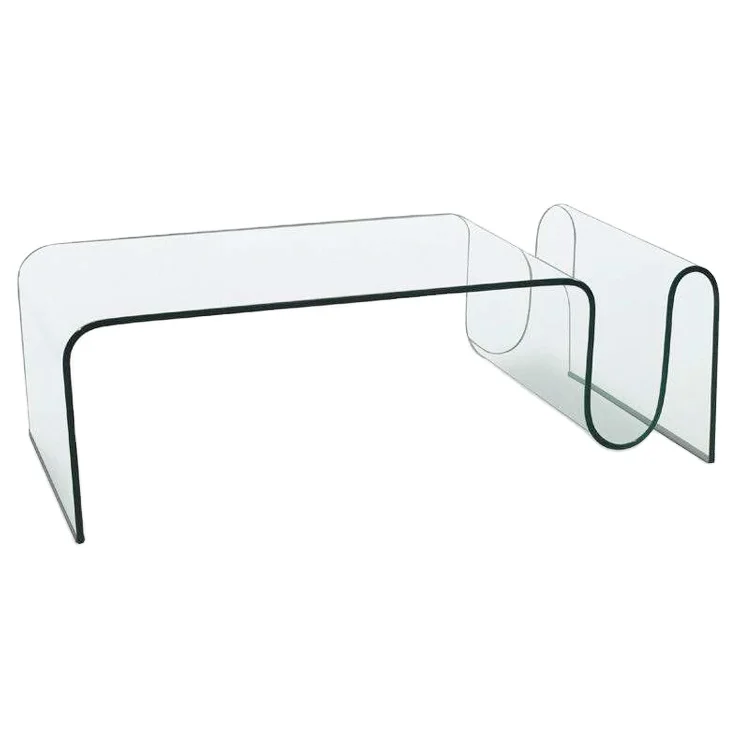 High Quality Bent Glass Manufacturers Modern Hot Bent Glass For Color Coffee Tables And Furniture Toughened Curved Glass Price
