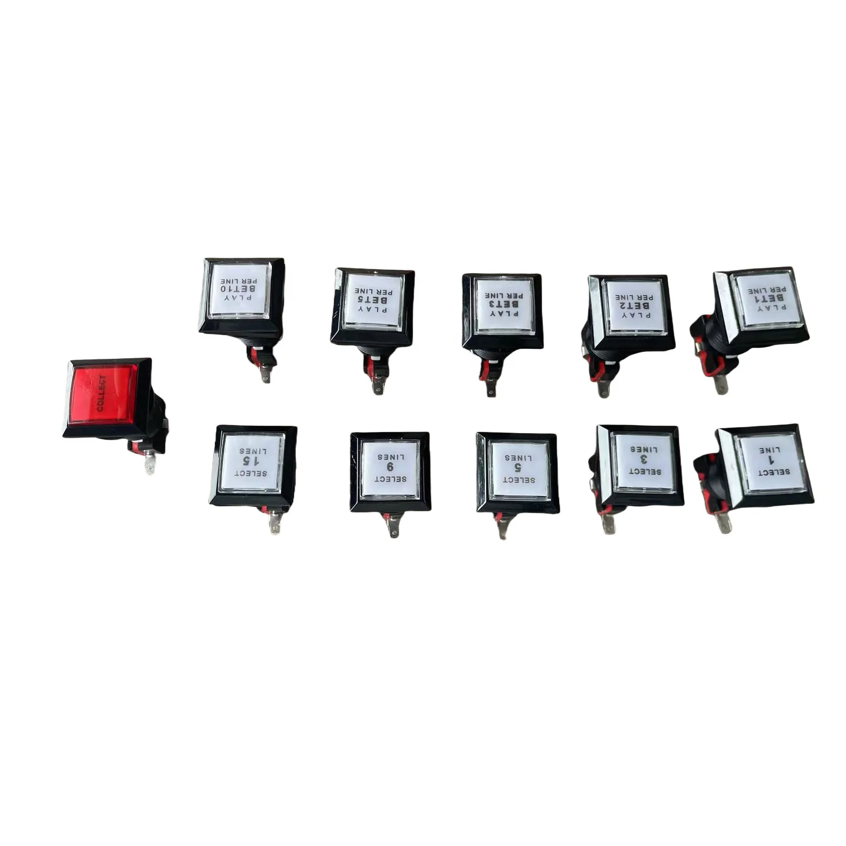 push button switches resin push button WMS 550 Life of Luxury arcade push button for game machine