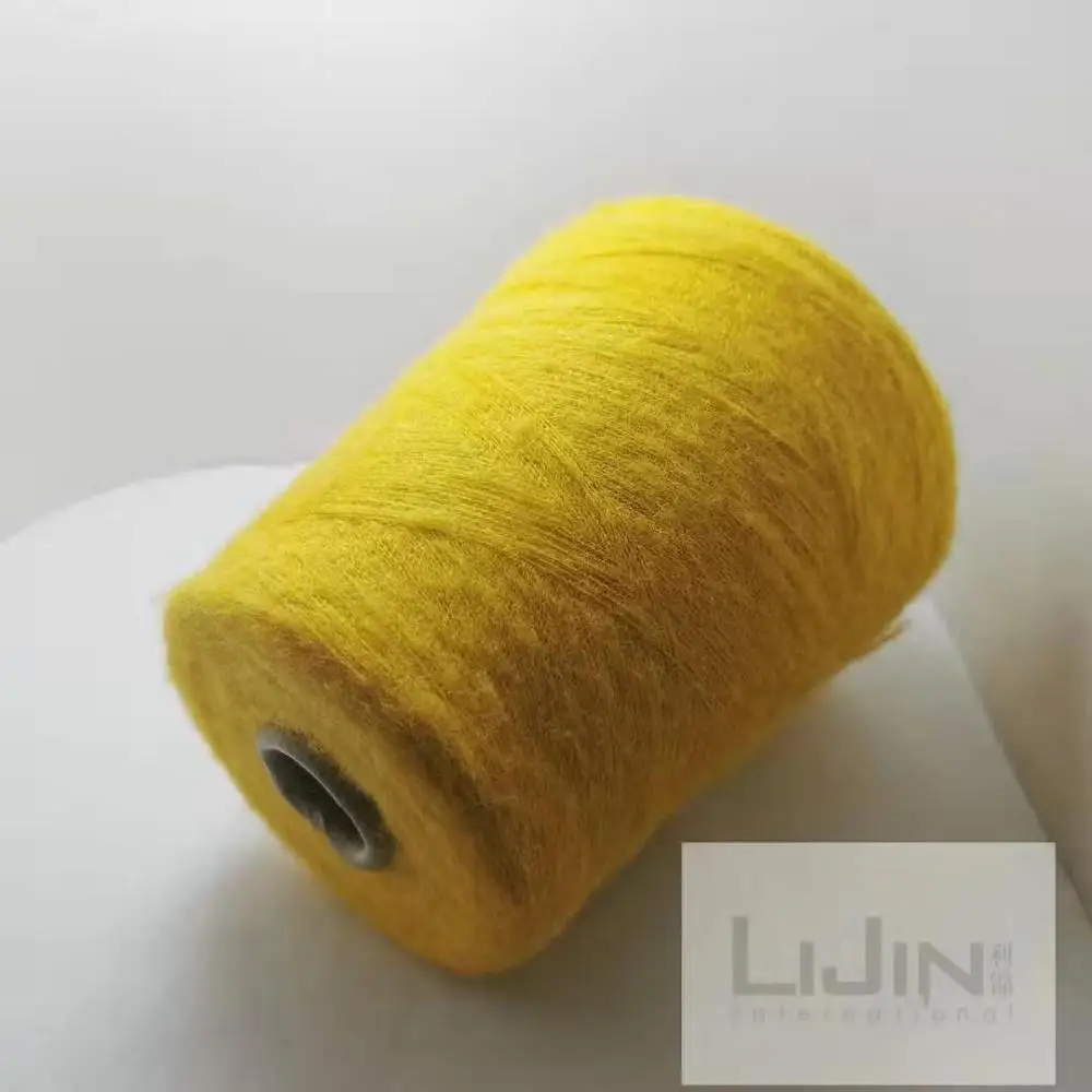 Щетка пряжа 1/18NM 64% ACRYLIC32 % NYLON4 спандекс
