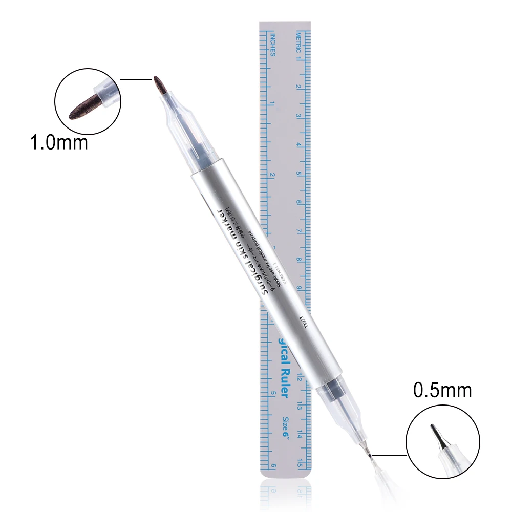 OEM Permanent Makeup Washable Plastic Surgery Mark Pencil Mark Pen Skin Marker Pen