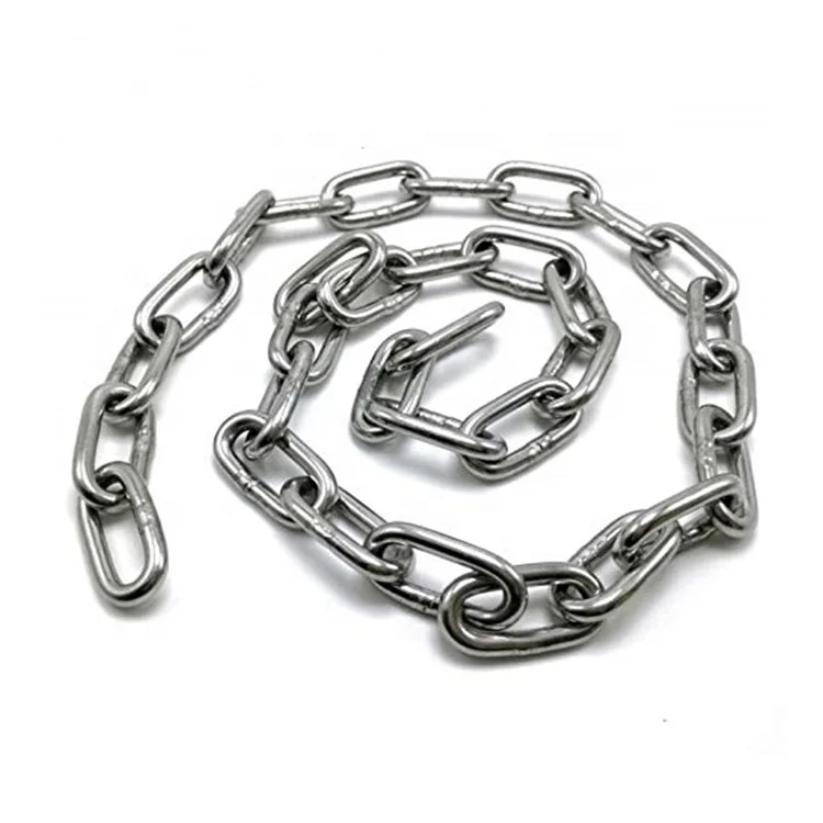 SUS304 SS316 Stainless Steel DIN 5685A Short Link Chain