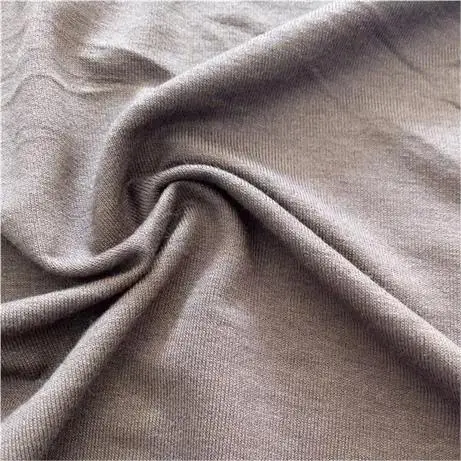 Inherent flame retardant spandex single jersey fabric 67% modacrylic 30% viscose 3% spandex for fireproof clothing garment
