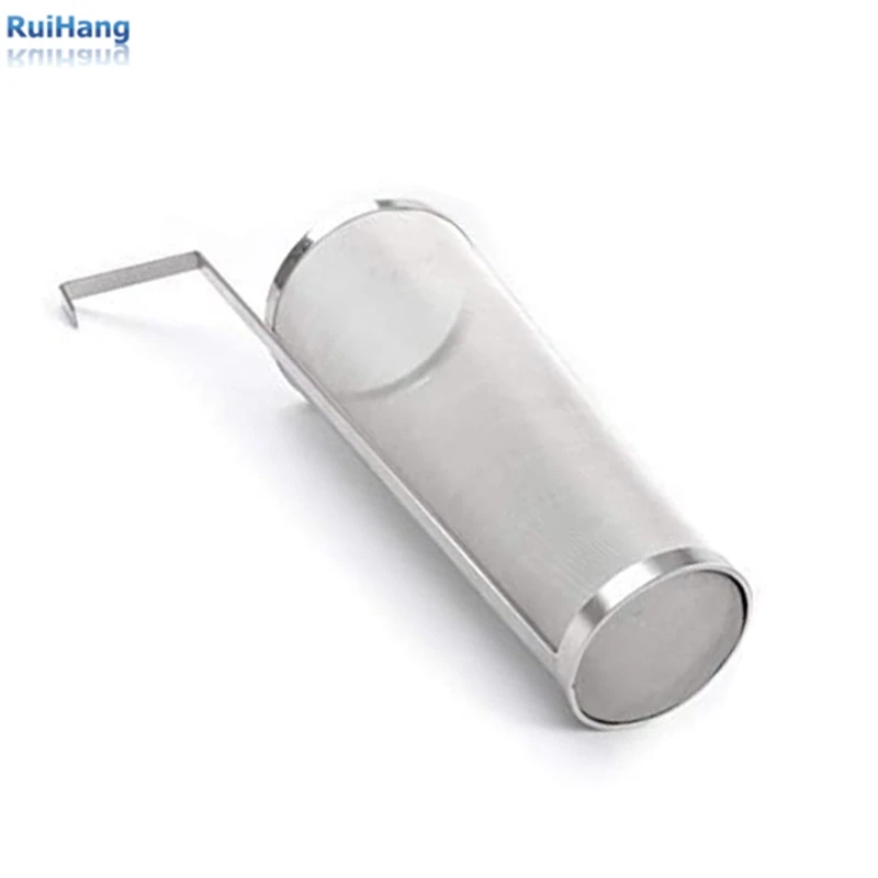New listing Using Convenient design stainless steel beer mesh brewing dry garden grain filter soil sieve basket hopper