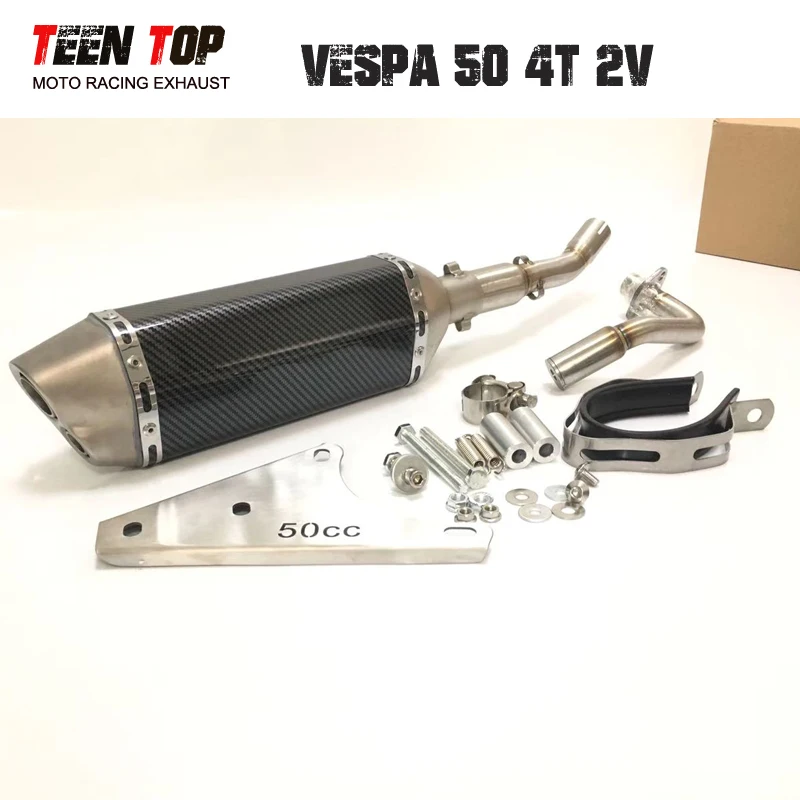 TeenTop Vespa Lx 50 / Primavera Sprin Piaggio Zip 2000 4t 2 клапаны выхлопной системы двигателя