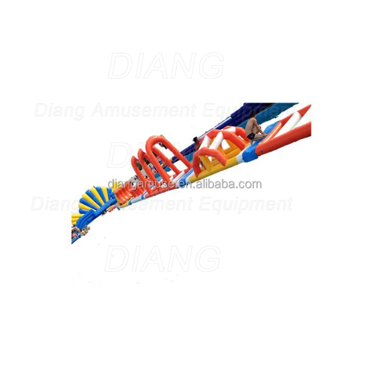 Giant Beach Adult Inflatable Water park Games / Water Sports Equipment Inflatable Water Park Games With Certificate Customize