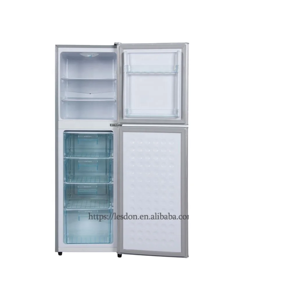 BCD-58 double door refrigerator top freezer mini refrigerator hot sale fridge