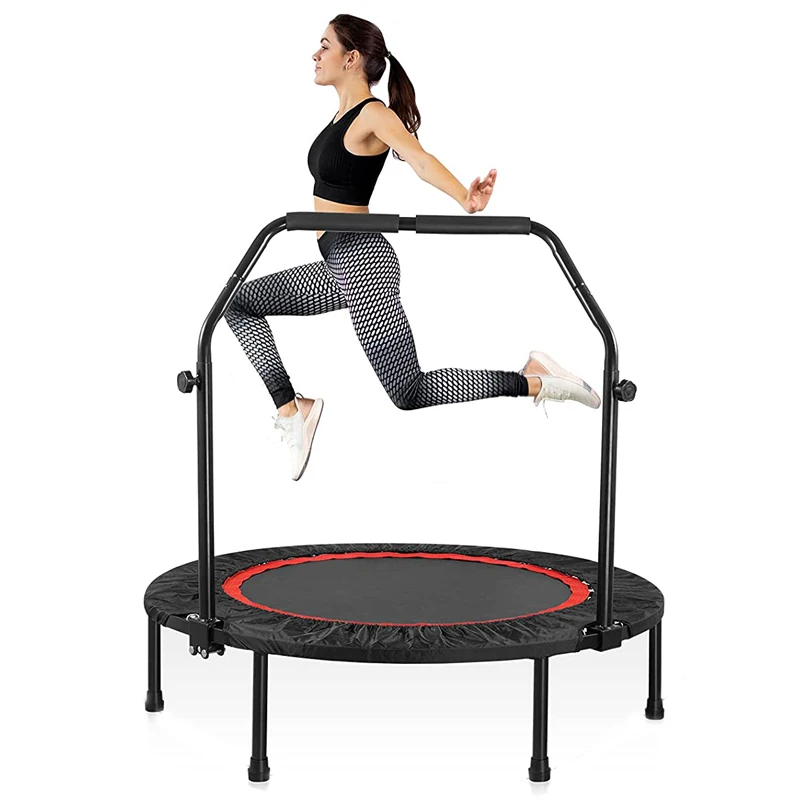 Trampolin Workout Games Children High Foldable Folding Fitness Parts Jump Bed Trampolines For Sale
