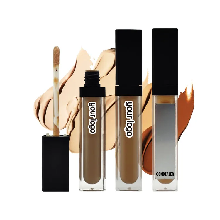 All Day Long Wear Contouring Full Coverage Liquid Concealer Travel Size Waterproof Mineral Cream Concealer Undereye Face Makeup