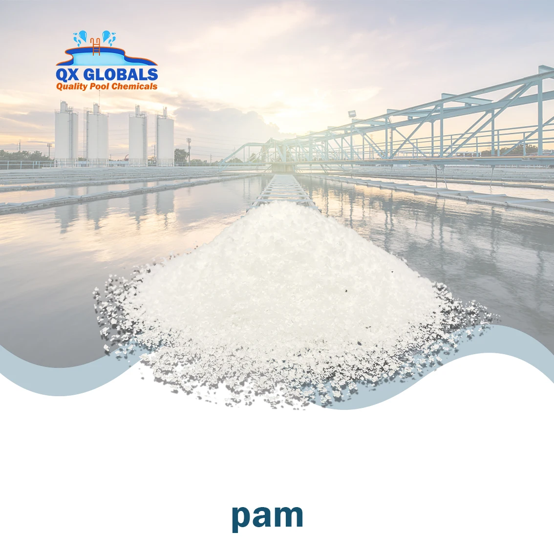 manufacture best price Sewage treatment Chemical flocculant Coagulant powder Polyacrylamide PAM