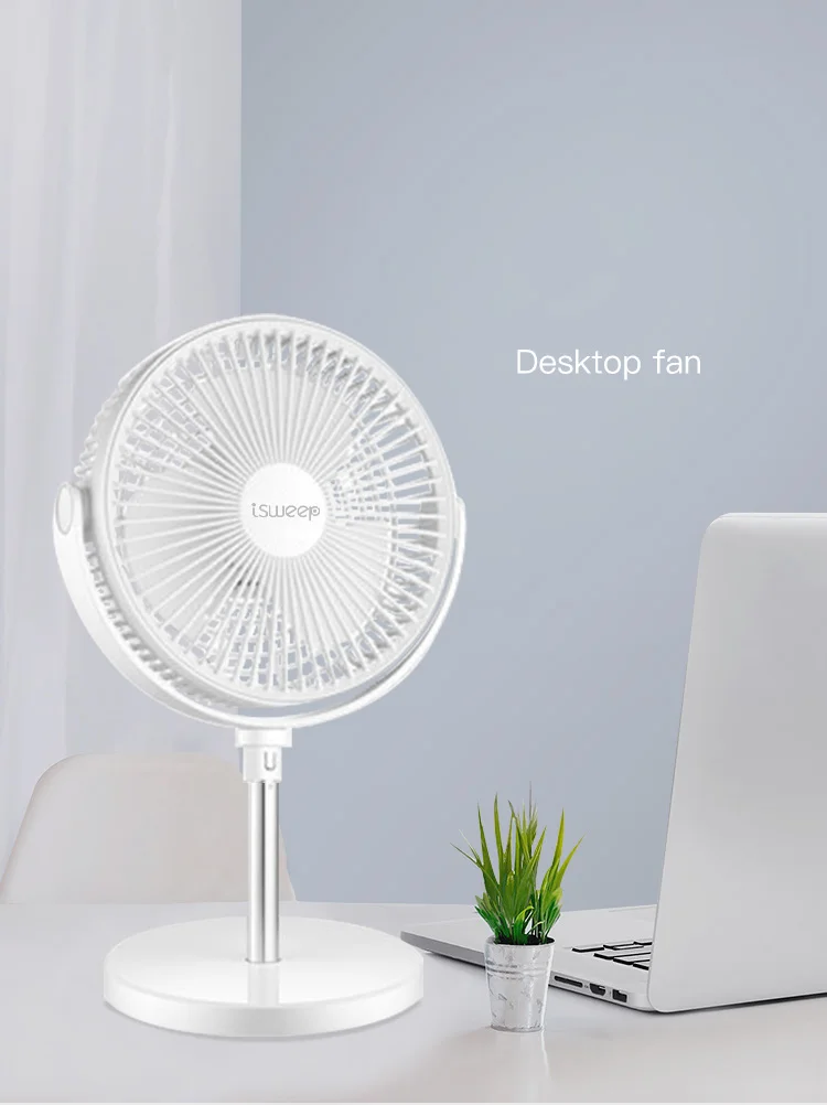 Small Electric Table Fan Rechargeable