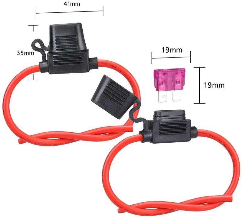  Wholesale 14 Gauge Fuse Holder ATC/ATO in-Line Automotive Blade with Standard Car for Truck Boat Motorcycle