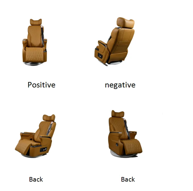 Adjustable electric leather VIP car luxury MPV bus car aircraft seat