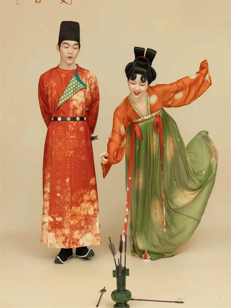 Hot Hanfu Spring And Summer Traditional Chinese Clothing both Men And Women
