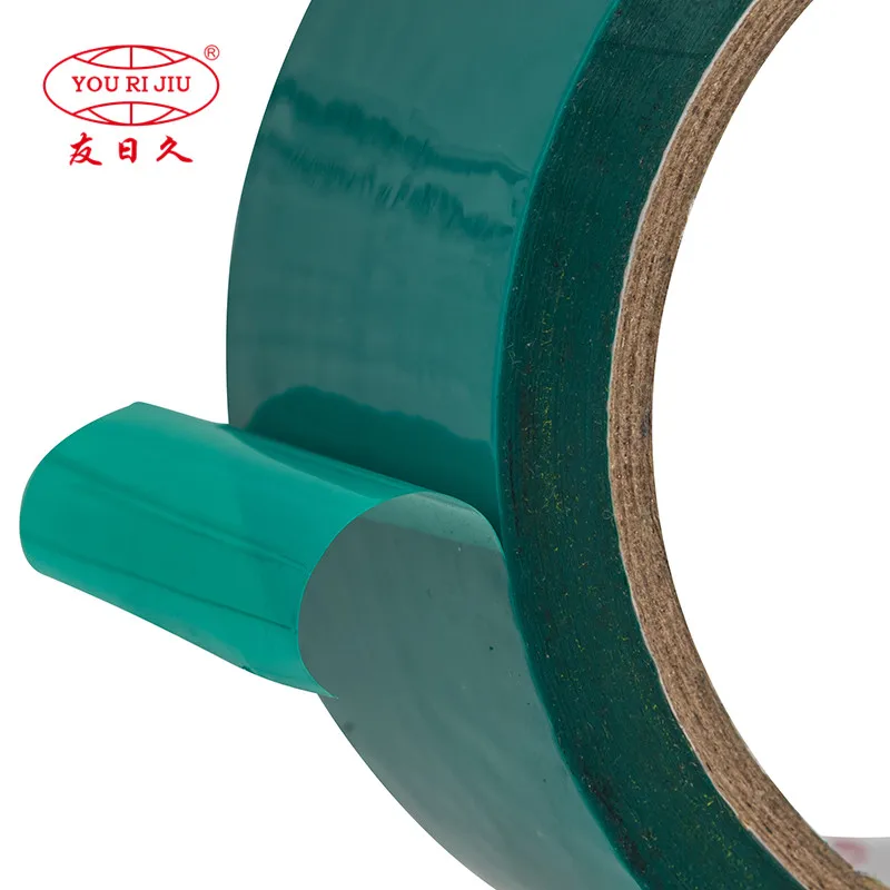 Youyi Group Packing Carton Sealing Green High Tack Waterproof Cinta Jumbo Roll BOPP Tape