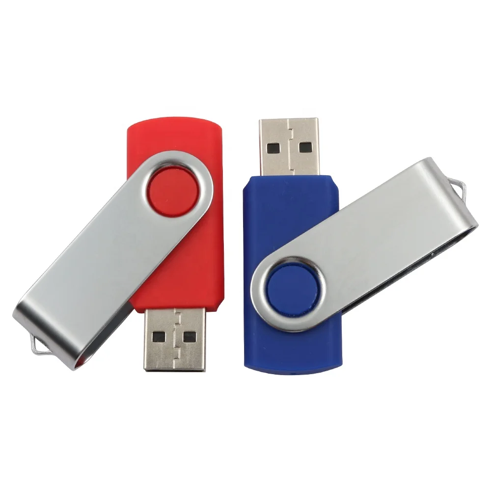  Usb sricks оптовая продажа Прямая поставка рекламный Пользовательский логотип 2 0 брелок пластиковая Поворотная флешка usb