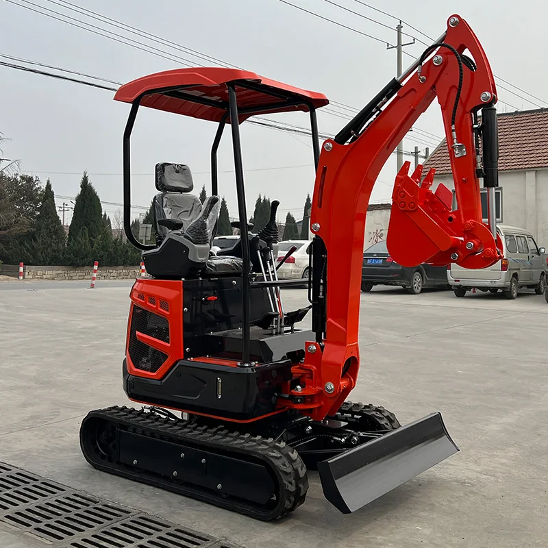 Бесплатная доставка EPA mini bagger ферма б/у небольшой экскаватор 2 тонны фермерские экскаваторы Kubota гусеничный 1 8-тонный мини-экскаватор
