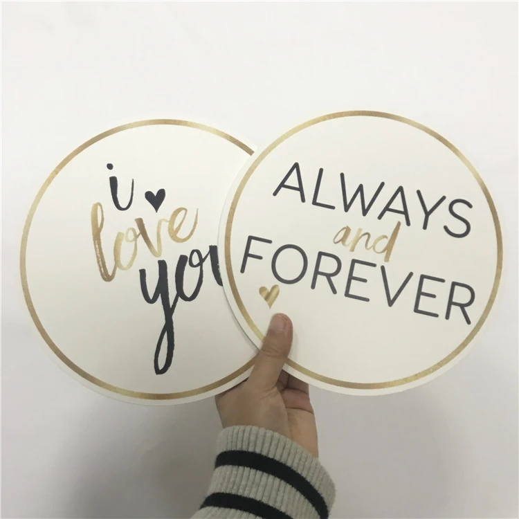 
UV Printing PVC Board Party Friends Photo Booth Props Signs 