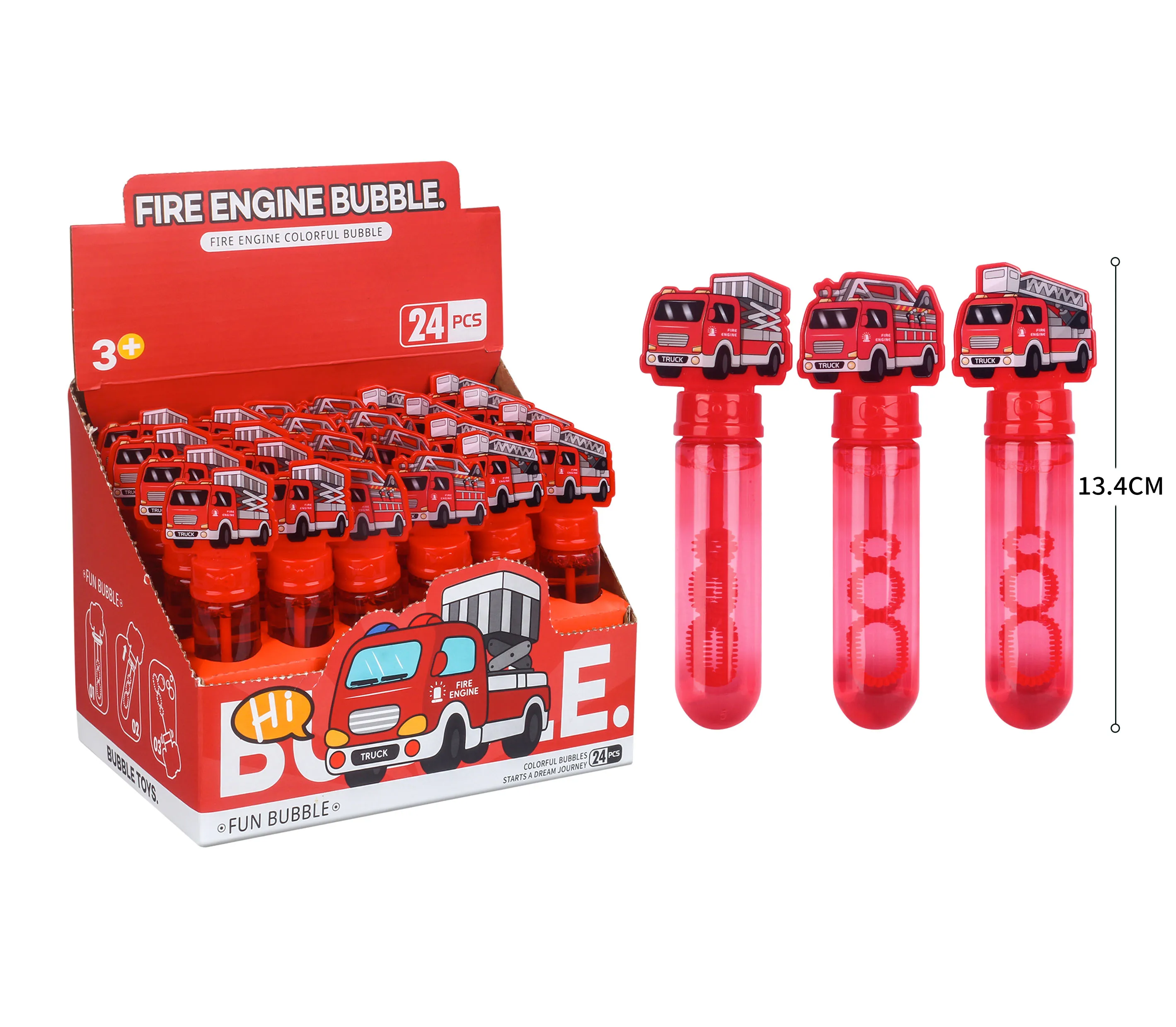 24PCS Mini Plastic Bubble Wands Sticks Kids Cartoon Party Toys Unisex Mini Soap Tube Bubbles Toys For Kids