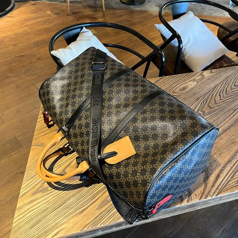 Top Quality Luxury Bags Designer leather travel bag Fashion  waterproof travel Gym bag