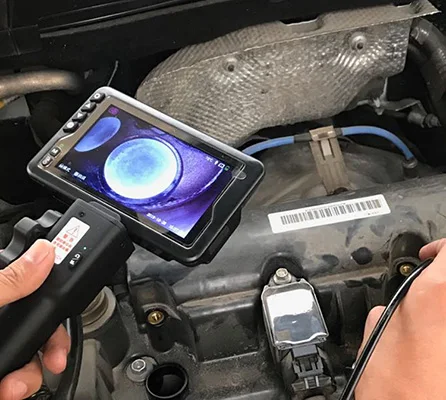 Горячая продажа видео бороскоп с HD камерой 5,5 мм объектив камеры для проверки двигателя артикуляционный бороскоп