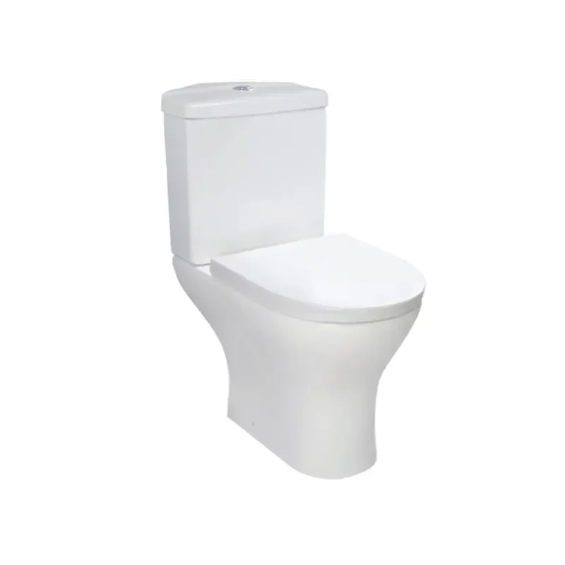 Shauchalay Luxury Corner WC Series Modern Bathroom Accessories Two-Piece Ceramic Commode Toilet with P Trap Low-Price