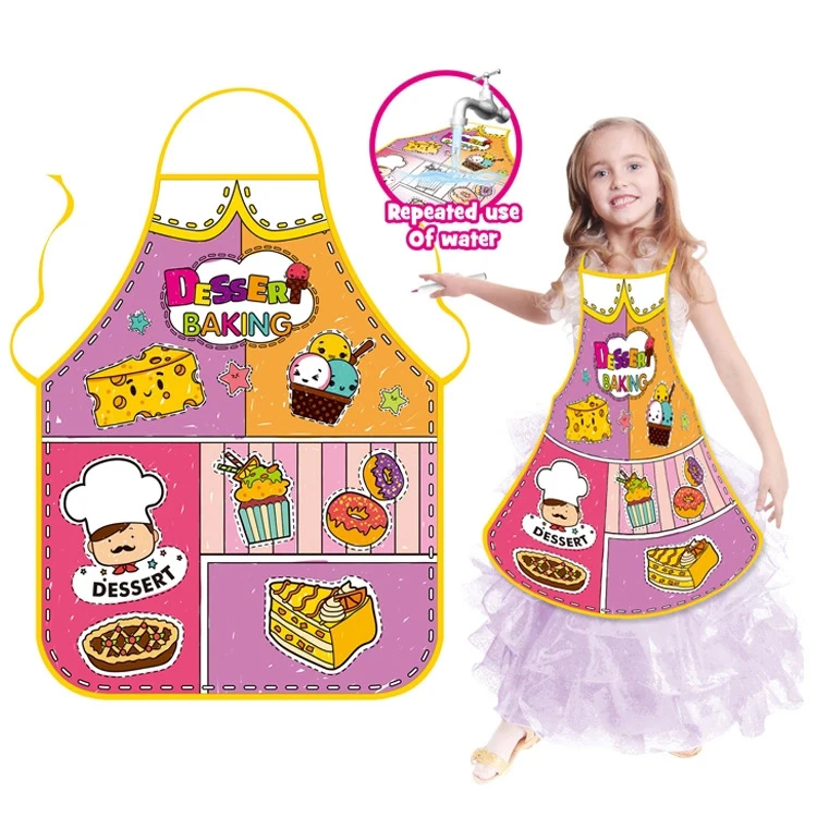 Juguete Almohadilla De Pintura Preschool Educational Toy for Kid Diy Gypsum Refrigerator Draw Blanket Water Painting