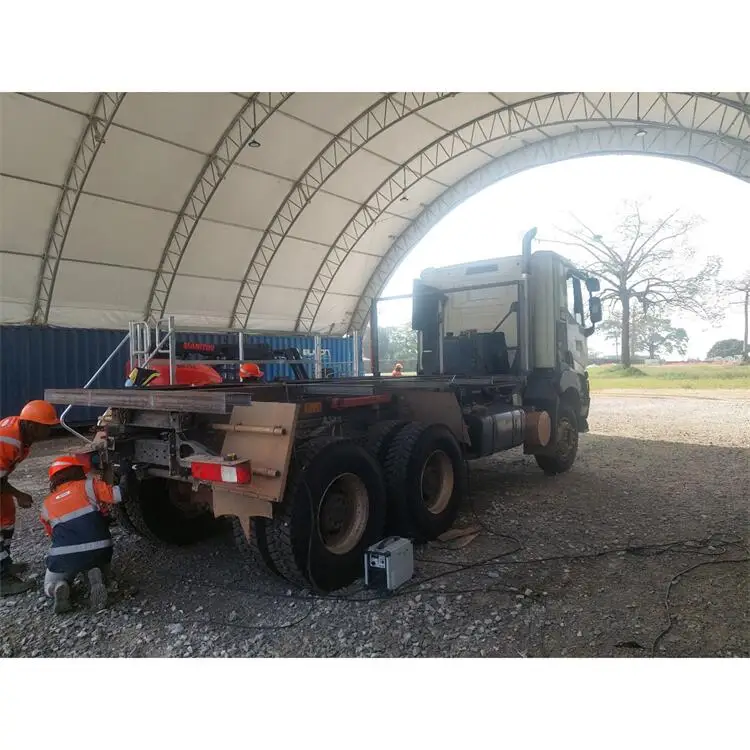 12x24m Fashion Container Roofing Outdoor Dome Shelter Tent Prefabricated Shipping Steel Structure Warehouse Building